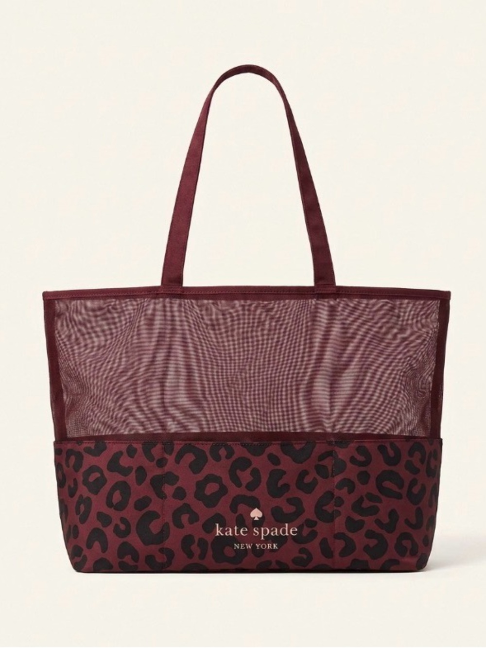 kate spade Large Mesh Beach Tote NEW - Picture 5 of 5